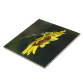 F43イエローワイルドフラワーブラックアイドスーザン タイル (側面)