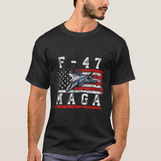 F47戦闘機おもしろいジェットトランプシャツF-47ジェット戦闘機 Tシャツ