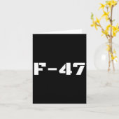F47戦闘機ジェットF-47航空機ジェット航空戦闘機 カード (黄色い花)