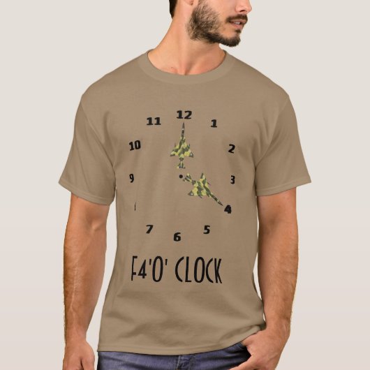 F4 O Clock Phantom Tee. Tシャツ (正面)