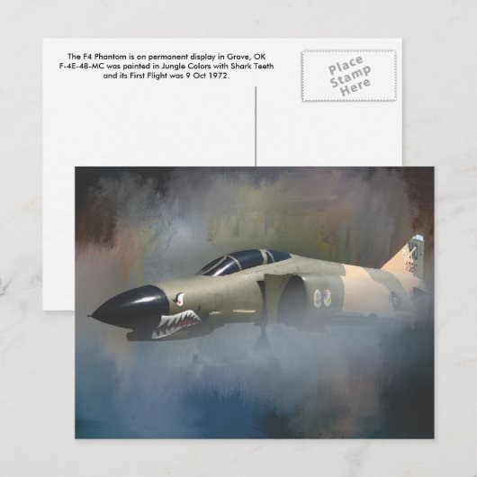 F4 Phantomポストカード2 ポストカード (正面/裏面)