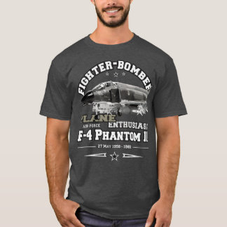 F4 PHANTOM II戦闘機 Tシャツ