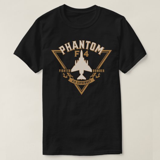F4 Phantom II Naval Fighter Bomber Jet Interceptor Tシャツ (デザイン正面)