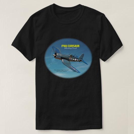 F4Uの海賊 Tシャツ (デザイン正面)