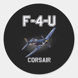 F4uコルサーワードウィイ軍隊機 ラウンドシール