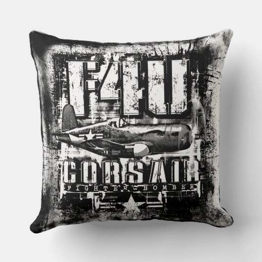 F4Uコルセア クッション (裏面)