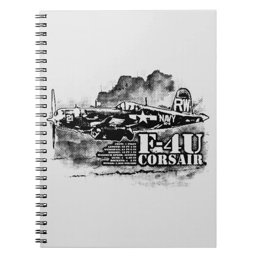F4Uコルセア ノートブック (正面)