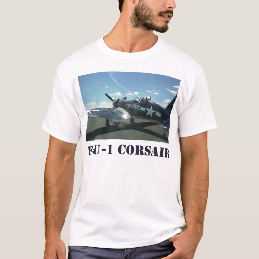 F4U-1海賊の人のTシャツ Tシャツ (正面)