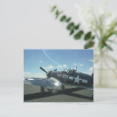 F4U-1海賊の郵便はがき ポストカード (スタンド正面)