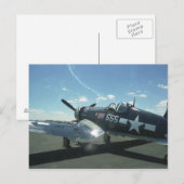 F4U-1海賊の郵便はがき ポストカード (正面/裏面)