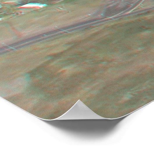 F4U 3Dアナグリフ ポスター (角)