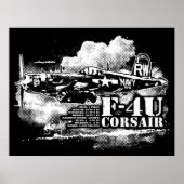 F4U CORSAIR ポスター (正面)