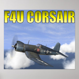 F4U CORSAIR 「Lucibelle」ポスター ポスター