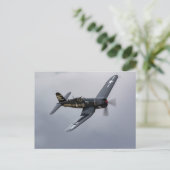  F4U Corsair Postcard ポストカード (スタンド正面)