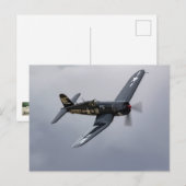  F4U Corsair Postcard ポストカード (正面/裏面)