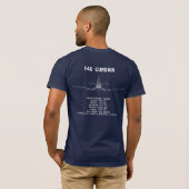 F4U CORSAIR STATS Tシャツ (裏面フル)