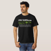 F4U Corsair | World War 2 Fighter Tシャツ (正面フル)