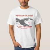 F4U Corsair | World War 2 Plane Tシャツ (正面)