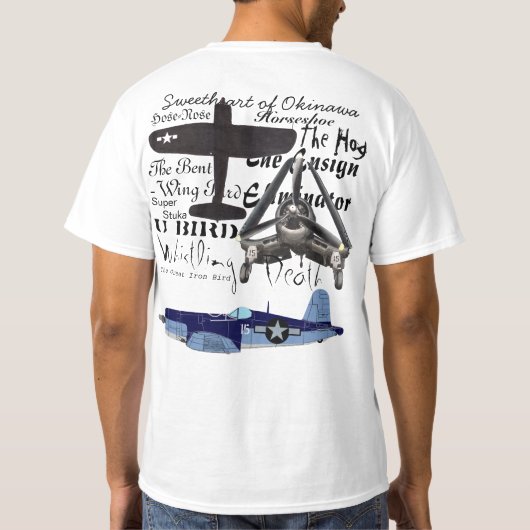 f4u warkites Tシャツ –  (裏面)