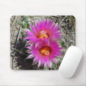 F5ボールサボテン花「Escobaria vivipara」 マウスパッド (マウス)