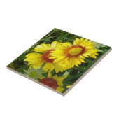 F6イエローワイルドフラワーズガイラディア タイル (側面)