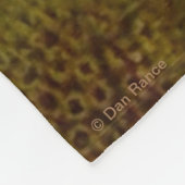 F6イエローワイルドフラワーズガイラディア フリースブランケット (角)