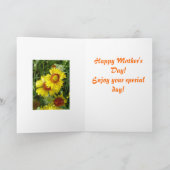 F6黄ワイルドフラワーガイラルディア カード (内部)