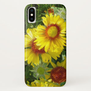 F6 イエローのルドベキア iPhone X ケース
