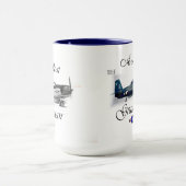 F6FのHellcat、グラマン1942年 マグカップ (中央)