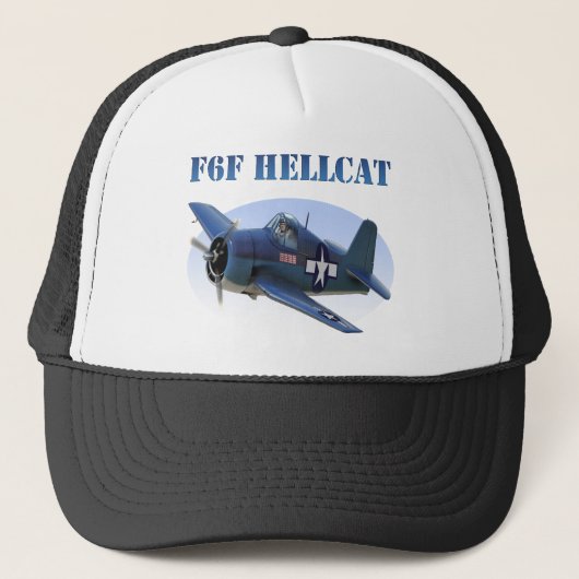 F6FグラマンのHellcat キャップ (正面)