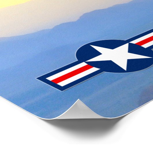 F6F HELLCAT、F8F BEARCATおよびF/A-18C HORNET ポスター (角)