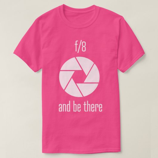 f8とBe There Photography Tシャツ (デザイン正面)