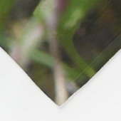 F8イエローワイルドフラワーズガイラディア フリースブランケット (角)