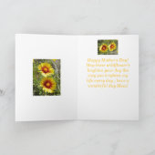 F8黄ワイルドフラワーガイラルディア カード (内部)