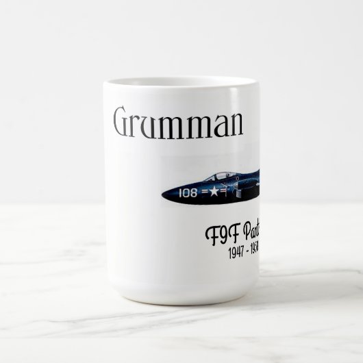 F9F PANTHER - 1947-1958 – マグカップ (中央)