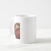 F-ゴッブル-F 面白い感謝祭のユーモア コーヒーマグカップ (正面左)