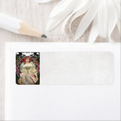 F.シャンペノワインプリミュールエディトゥールバイアルフォンスミュシャ ラベル (インサイチュ)