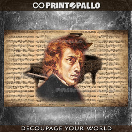 F.ショパン音楽シート付きピアノ・マスター 薄葉紙