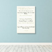 F・スコット・フィッツジェラルドの価値は キャンバスプリント (インサイチュ (ウッドフロア))