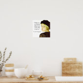 F.スコット・フィッツジェラルド引用文 ポスター (キッチン)