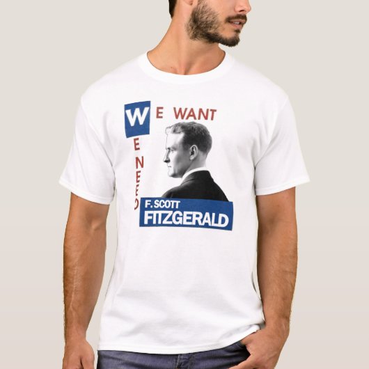 F.スコットFitzgerald JFKのスタイル Tシャツ (正面)