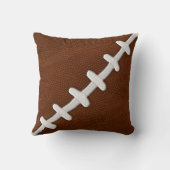 F.テパーソナライズされたキスト付きサッカー装飾用クッション クッション (裏面)