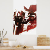 F.テラーによる敵のキス ポスター (キッチン)