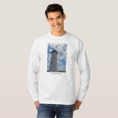 F.マニスティーライトハウスを見上げる Tシャツ (正面フル)