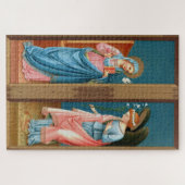 F.リッピによる受胎告知(M 038) ジグソーパズル (横)