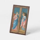 F.リッピによる受胎告知(M 038) 台座サイン (正面)