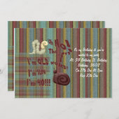 「F」ワードに注意！ 招待状 (正面/裏面)