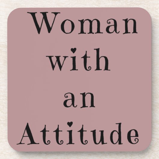 F.態度の人 コースター (正面)