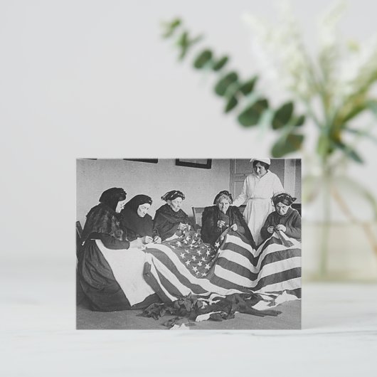 F.旗を作る ポストカード (スタンド正面)