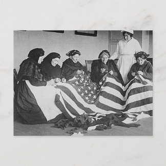 F.旗を作る ポストカード